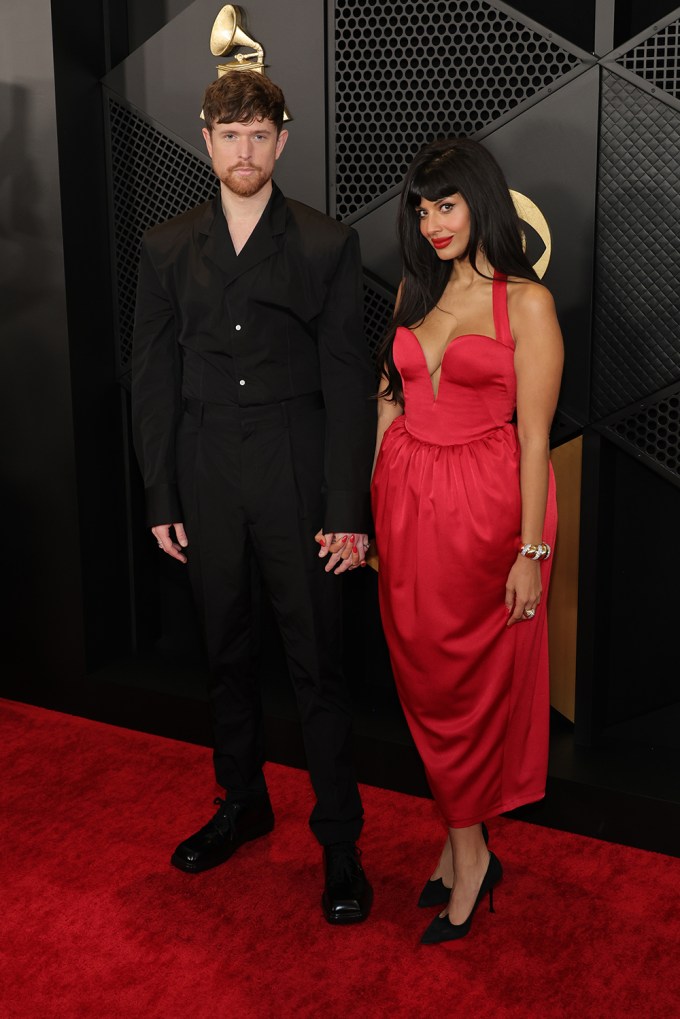 James Blake and Jameela Jamil