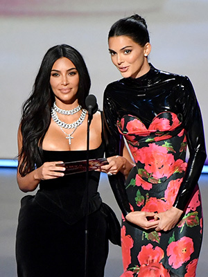 Kim Kardashian and Kendall Jenner