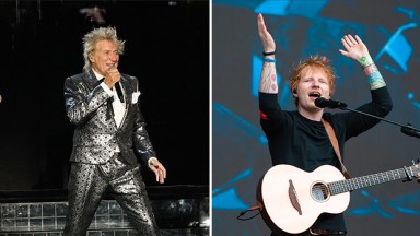 rod stewart, ed sheeran