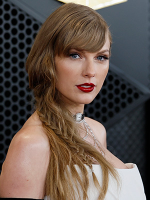 Taylor Swift at the 2024 Grammy Awards