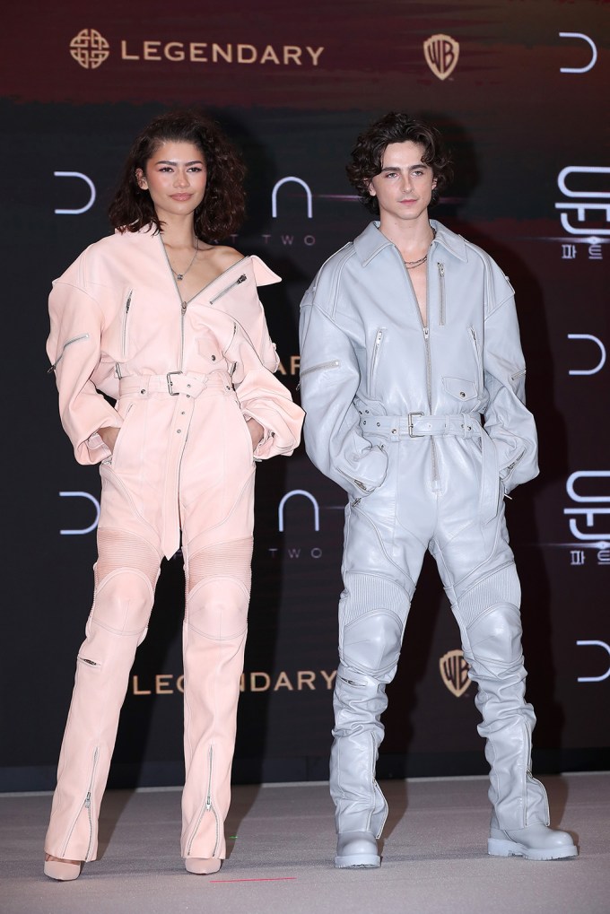 Zendaya & Timothée Chalamet in South Korea