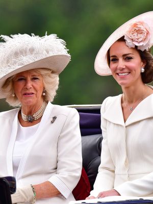 Queen Camilla and Princess Kate