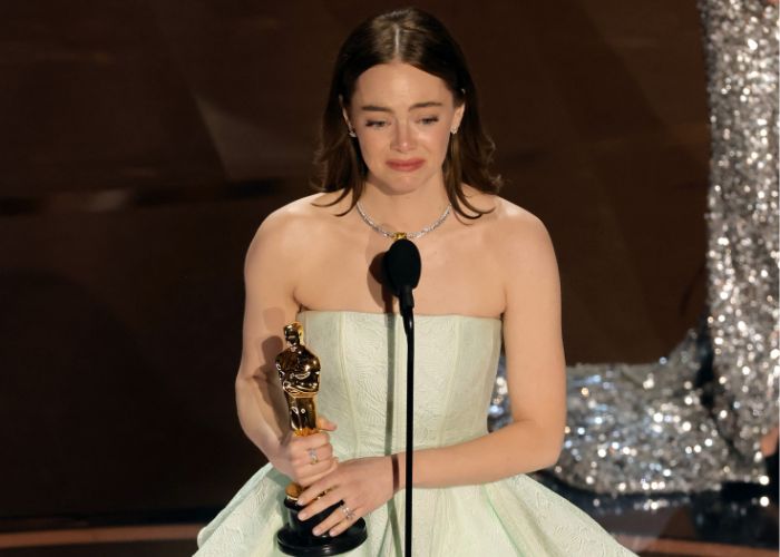 Emma Stone at the 2024 Oscars