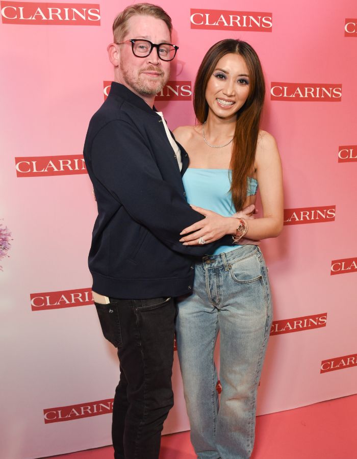 Macaulay Culkin and Brenda Song in Los Angeles