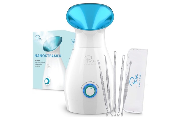 pure daily care facial steamer