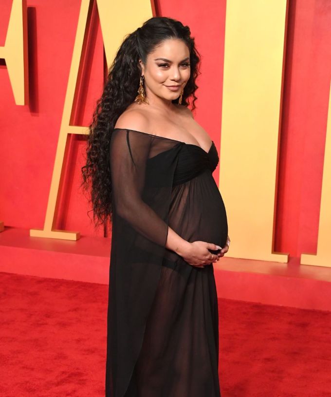 Vanessa Hudgens at the Vanity Fair Oscars Party