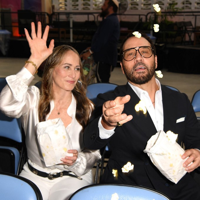 Shira Piven and Jeremy Piven