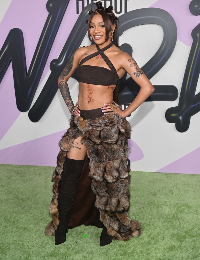 GloRilla at the 2023 BET Hip Hop Awards