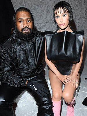 Kanye West and Bianca Censori