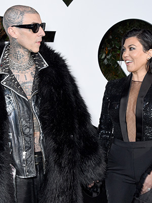 Travis Barker and Kourtney Kardashian
