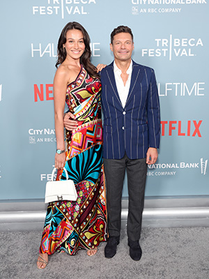 Ryan Seacrest and Aubrey Paige