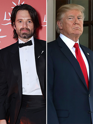 Sebastian Stan, Donald Trump