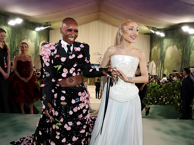 Cynthia Erivo and Ariana Grande 