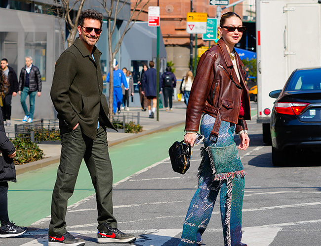 Bradley Cooper and Gigi Hadid in New York City together