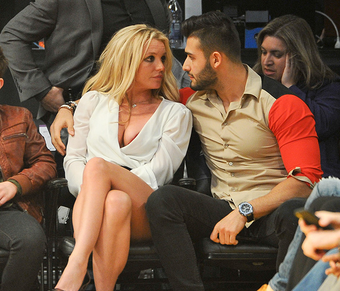 Britney Spears and Sam Asghari 