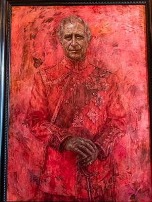 King Charles' post-coronation portrait