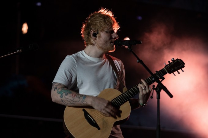 Ed Sheeran Performs at 2024 Blue Diamond Gala