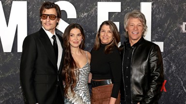 jake bongiovi, millie bobby brown, dorothea hurley, jon bon jovi