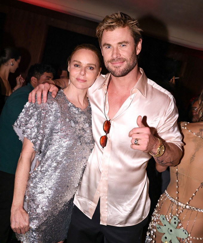 Stella McCartney & Chris Hemsworth