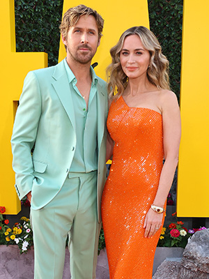 Ryan Gosling and Emily Blunt at The Fall Guy premiere