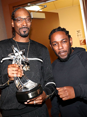 Snoop Dogg and Kendrick Lamar