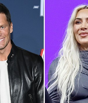 Tom Brady and Kim Kardashian