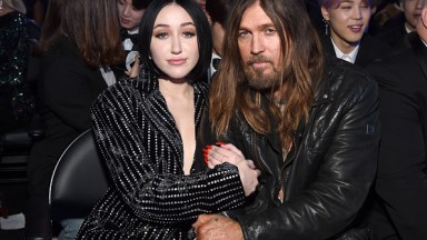 LOS ANGELES, CA - FEBRUARY 10:  Noah Cyrus (L) and Billy Ray Cyrus during the 61st Annual GRAMMY Awards at Staples Center on February 10, 2019 in Los Angeles, California.  (Photo by Michael Kovac/Getty Images for The Recording Academy)