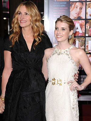 Julia Roberts and Emma Roberts