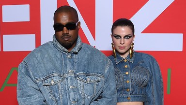 Kanye West and Julia Fox