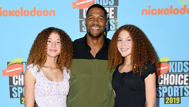 Sophia Strahan, Michael Strahan, and Isabella Strahan