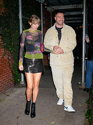 Taylor Swift and Travis Kelce