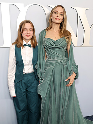 Vivienne Jolie and Angelia Jolie at the 2024 Tony Awards
