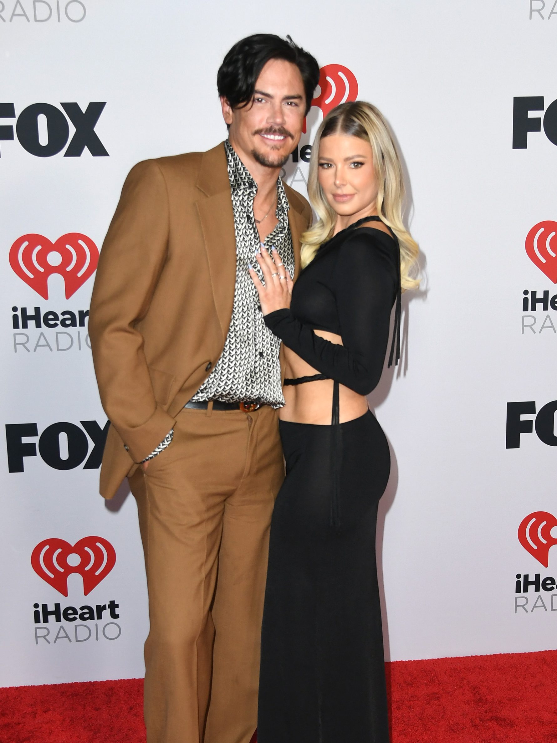 Tom Sandoval and Ariana Madix attend the 2022 iHeartRadio Music Awards