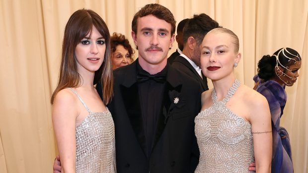 NEW YORK, NEW YORK - MAY 02: (Exclusive Coverage) (L-R) Daisy Edgar-Jones, Paul Mescal and Phoebe Bridgers arrive at The 2022 Met Gala Celebrating "In America: An Anthology of Fashion" at The Metropolitan Museum of Art on May 02, 2022 in New York City. (Photo by Arturo Holmes/MG22/Getty Images for The Met Museum/Vogue )