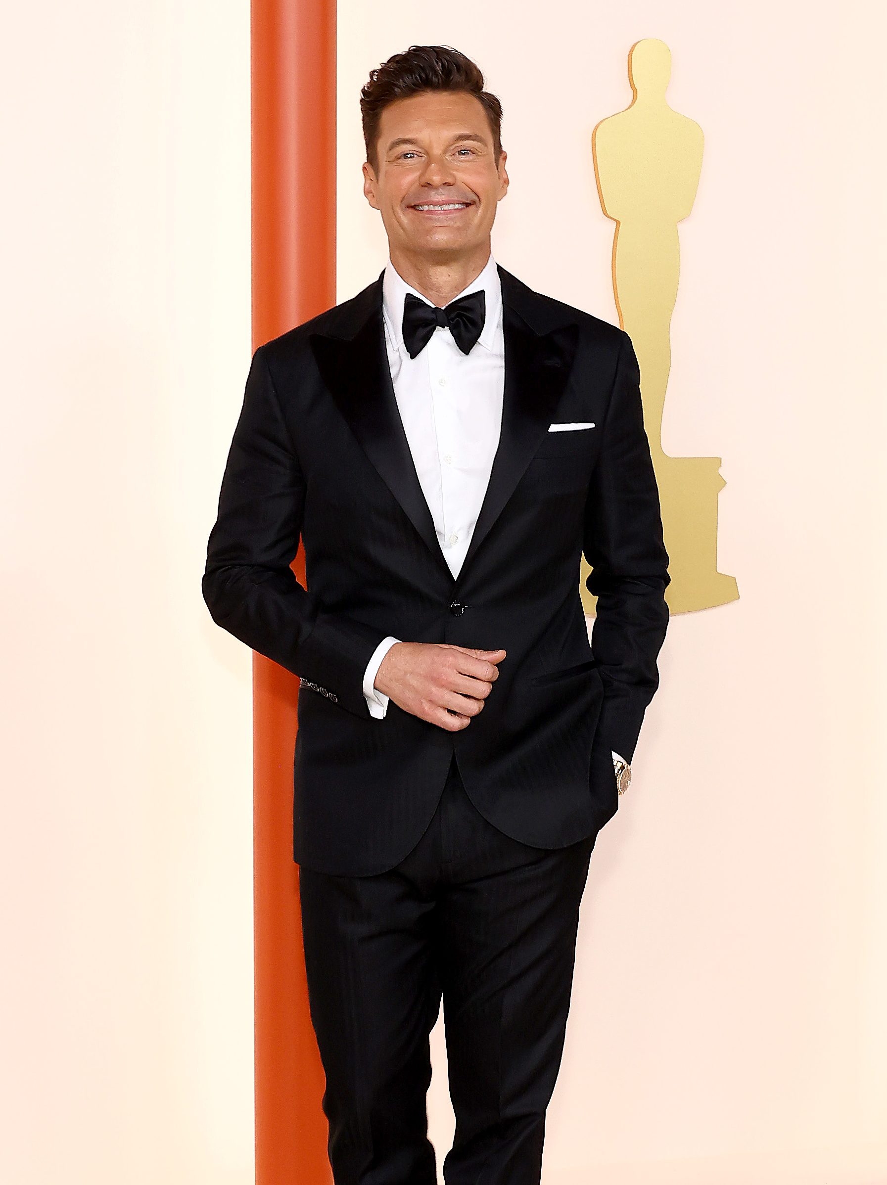 HOLLYWOOD, CALIFORNIA - MARCH 12: Ryan Seacrest attends the 95th Annual Academy Awards on March 12, 2023 in Hollywood, California. (Photo by Arturo Holmes/Getty Images )