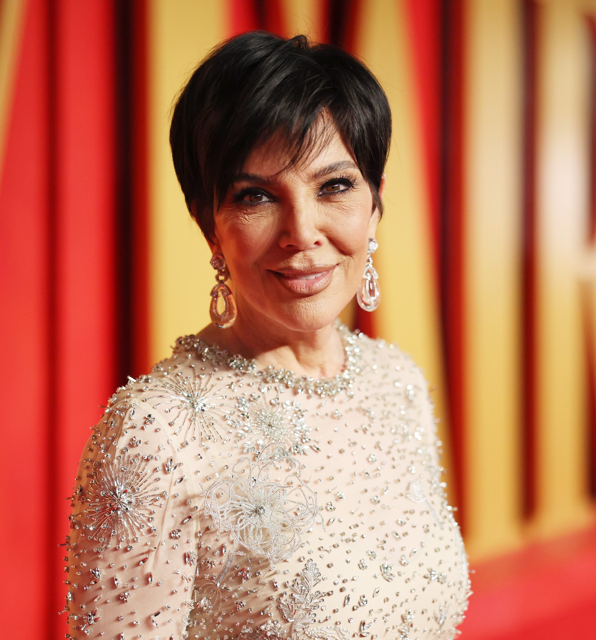 Kris Jenner attends the 2024 Vanity Fair Oscar Party