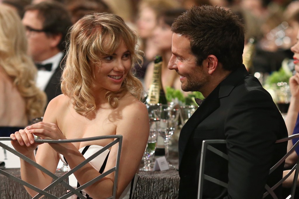 Suki Waterhouse and Bradley Cooper