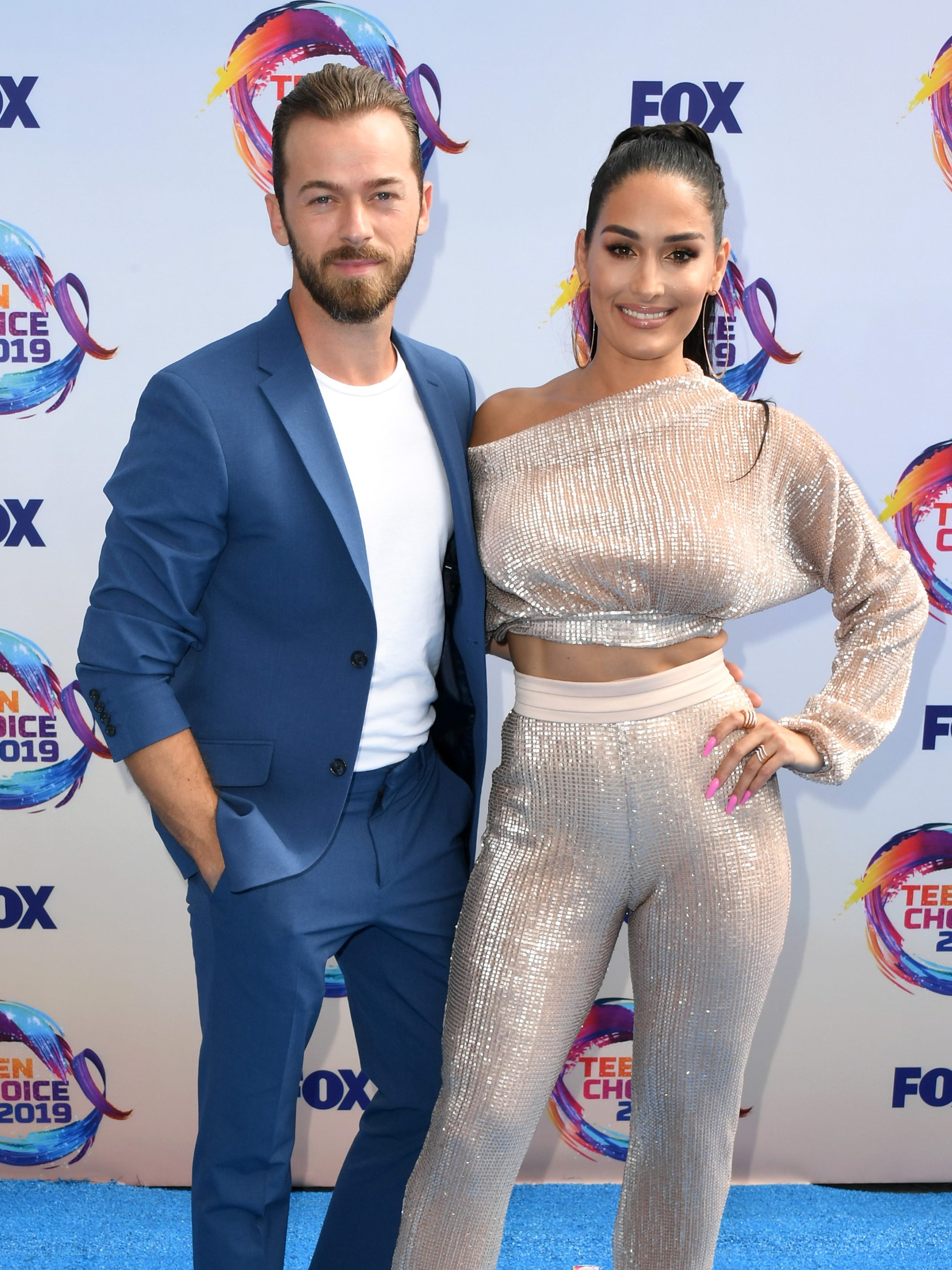 Artem Chigvintsev and Nikki Bella