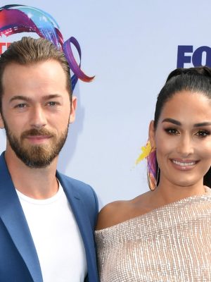 Artem Chigvintsev and Nikki Bella