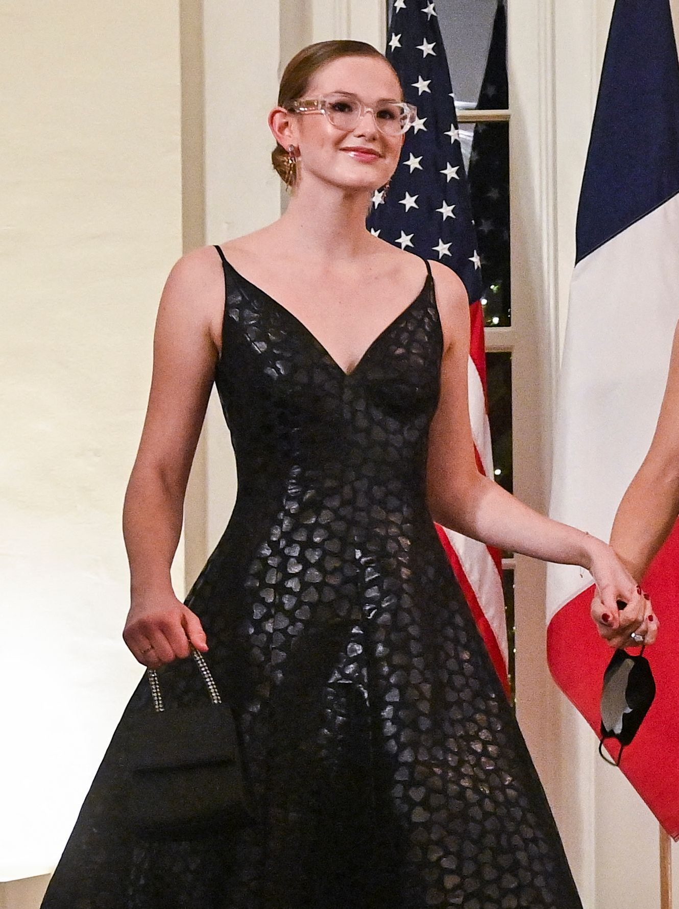 Violet Affleck at the White House