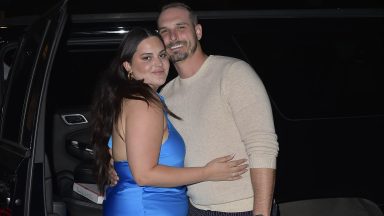 LOS ANGELES, CA - APRIL 17: Alexa Lemieux and Brennon Lemieux are seen on April 17, 2023 in Los Angeles, California.  (Photo by zerojack/Star Max/GC Images)