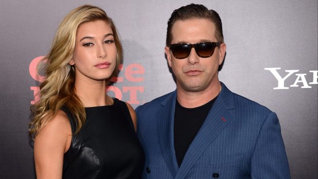 NEW YORK, NY - AUGUST 26: Hailey Rhode Baldwin (L) and Stephen Baldwin attend the New York premiere of "One Direction: This Is Us" at the Ziegfeld Theater on August 26, 2013 in New York City. (Photo by Larry Busacca/Getty Images)