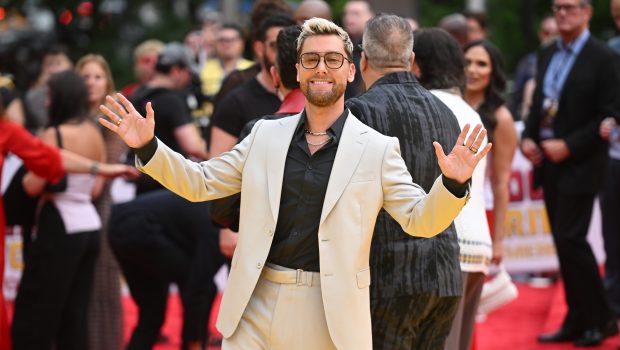 NEW YORK, NY - JULY 22: Lance Bass arrives at the premiere of Deadpool & Wolverine on July 22, 2024 in New York City. (Photo by NDZ/Star Max/GC Images)