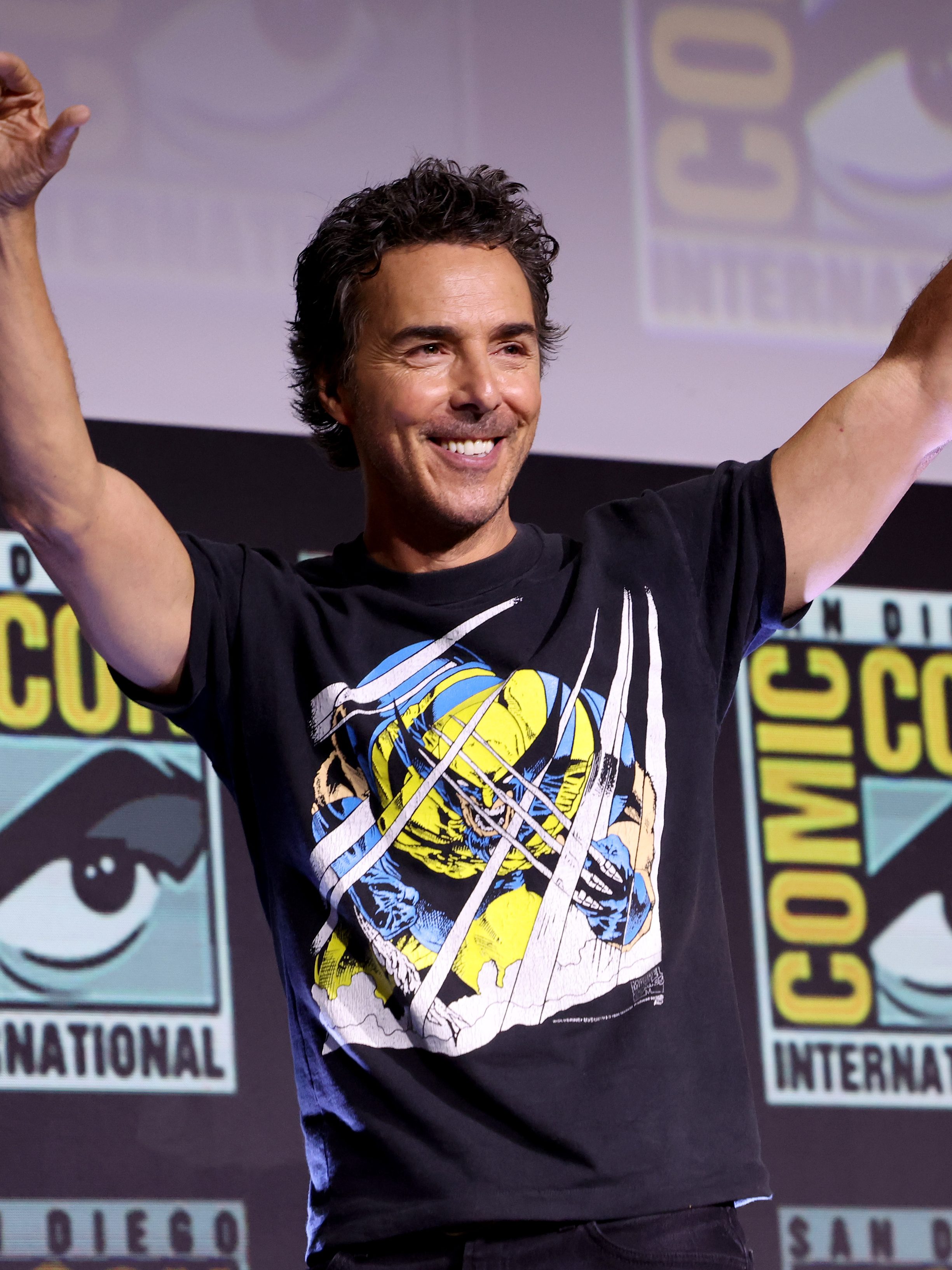 SAN DIEGO, CALIFORNIA - JULY 25: Shawn Levy walks onstage during Marvel Studios: The Ultimate Deadpool & Wolverine Celebration of Life in Hall H at SDCC in San Diego, California on July 25, 2024. (Photo by Jesse Grant/Getty Images for Disney)
