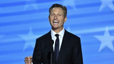 Tony Goldwyn on the first day of the Democratic National Convention