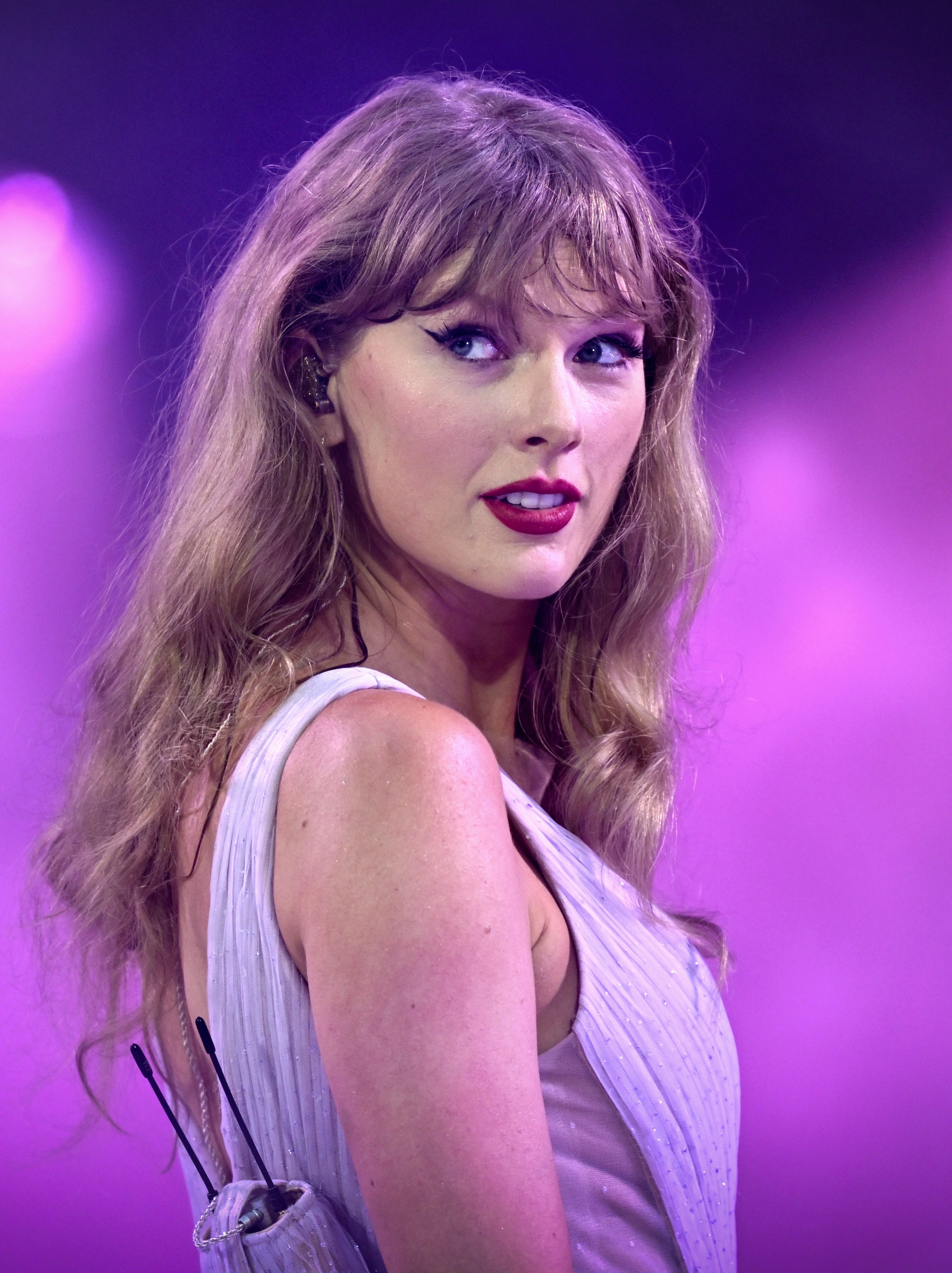 Taylor Swift performs at Wembley Stadium