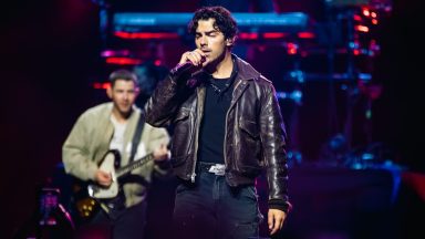 MONTERREY, MEXICO - AUGUST 24: Joe Jonas of Jonas Brothers performs in concert at Arena Monterrey on August 24, 2024 in Monterrey, Mexico. (Photo by Medios y Media/Getty Images)