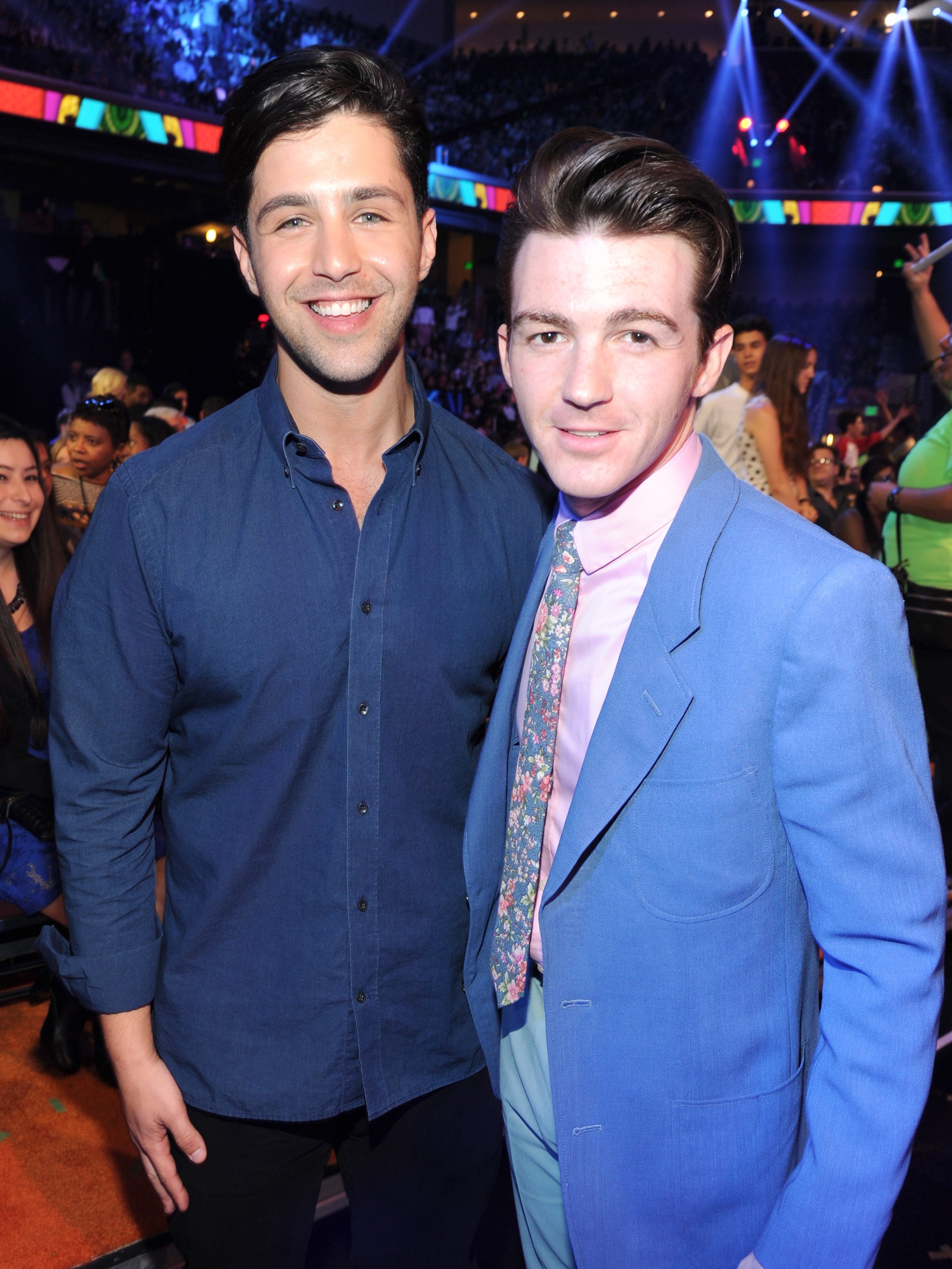Josh Peck and Drake Bell attend Nickelodeon's 27th Annual Kids' Choice Awards