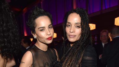 Zoe Kravitz and Lisa Bonet attend the 2018 Vanity Fair Oscar Party