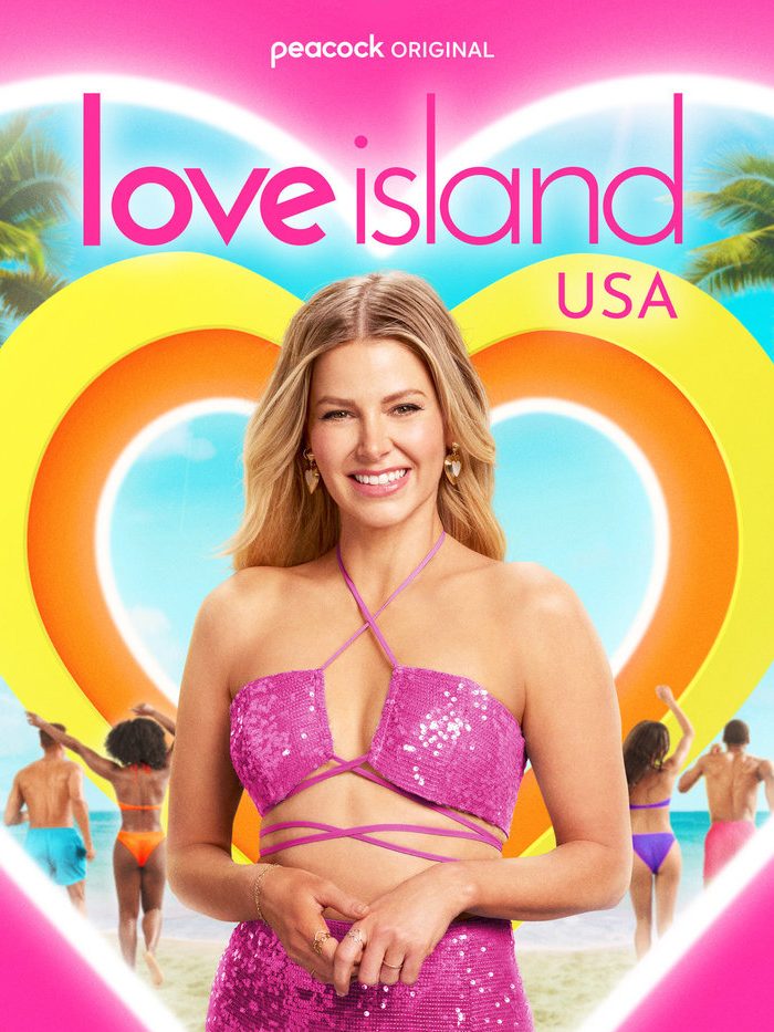 Ariana Madix on the key art for Love Island USA